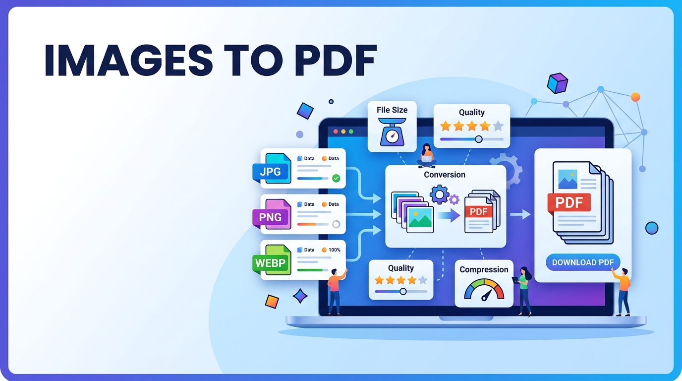 convert multiple images to pdf without size limit